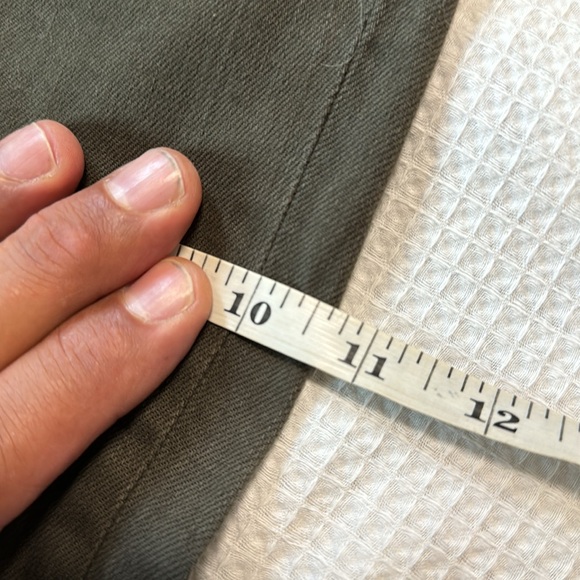 Massimo Dutti olive green mens zip fly jeans 30 29 - Picture 7 of 12